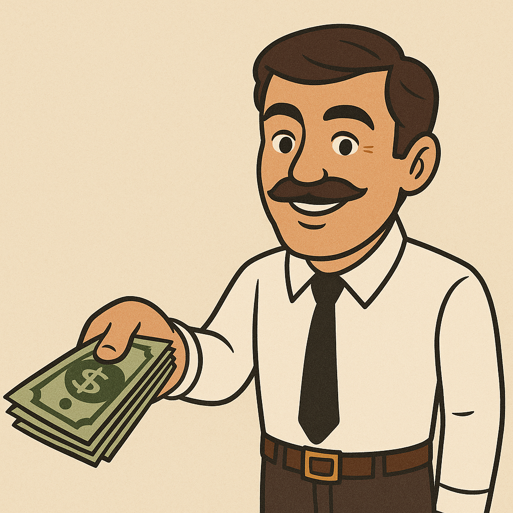 give money